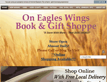 Tablet Screenshot of eagleswingsbooks.com